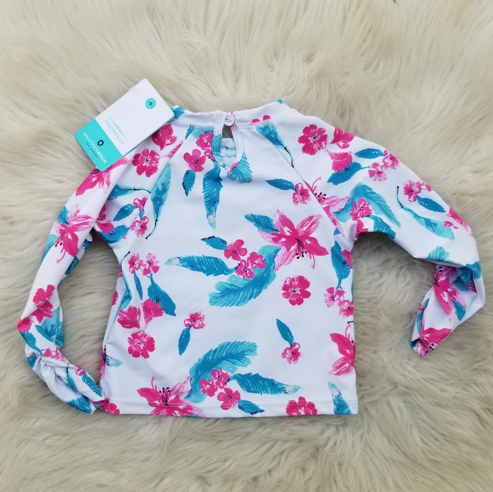 NWT Snapper Rock Fuschia Lily Ruffle Set - Picture 3 of 10